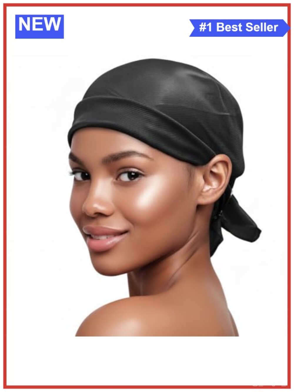 Satin Wrap Head Scarf for Sleeping Protective Hair Wrap Women Breathable